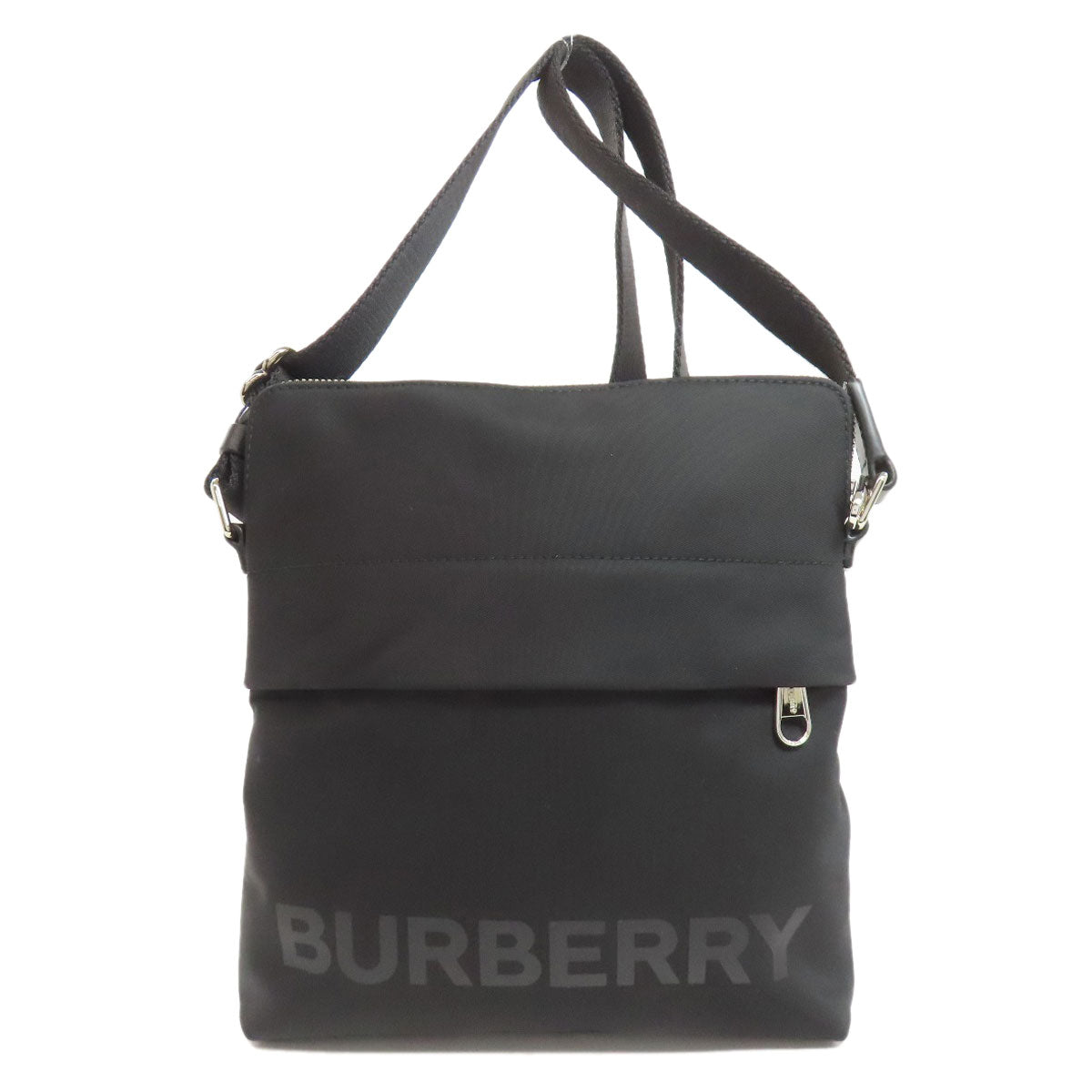 BURBERRY logo Shoulder Bag Nylon Ladies [Used]