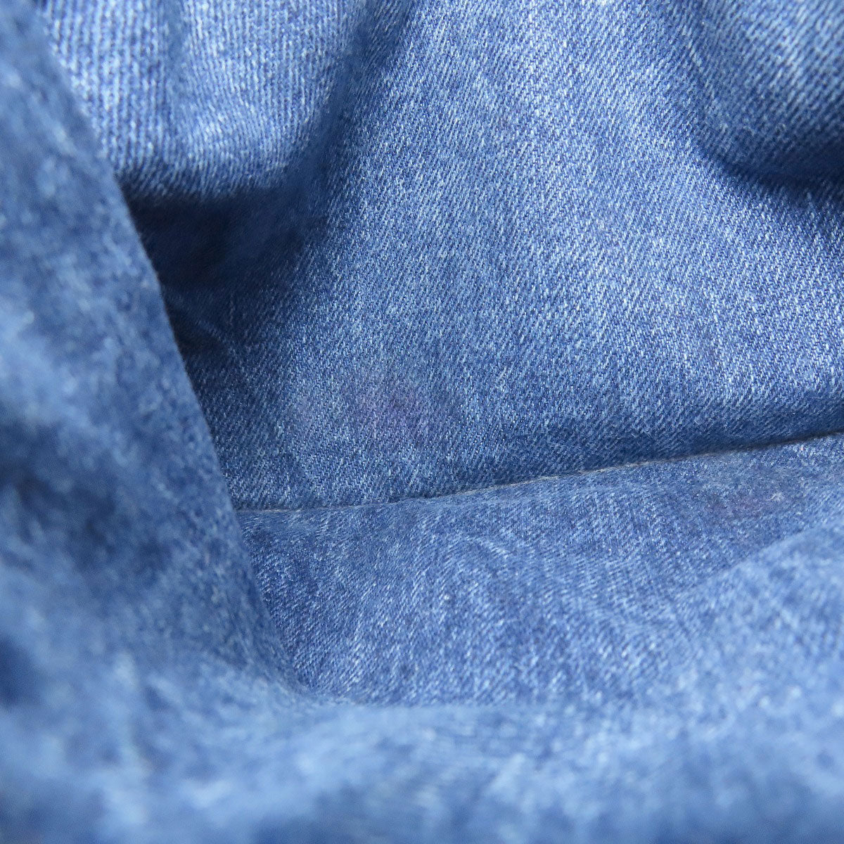 MIUMIU logo Tote Bag Denim Ladies [Used]