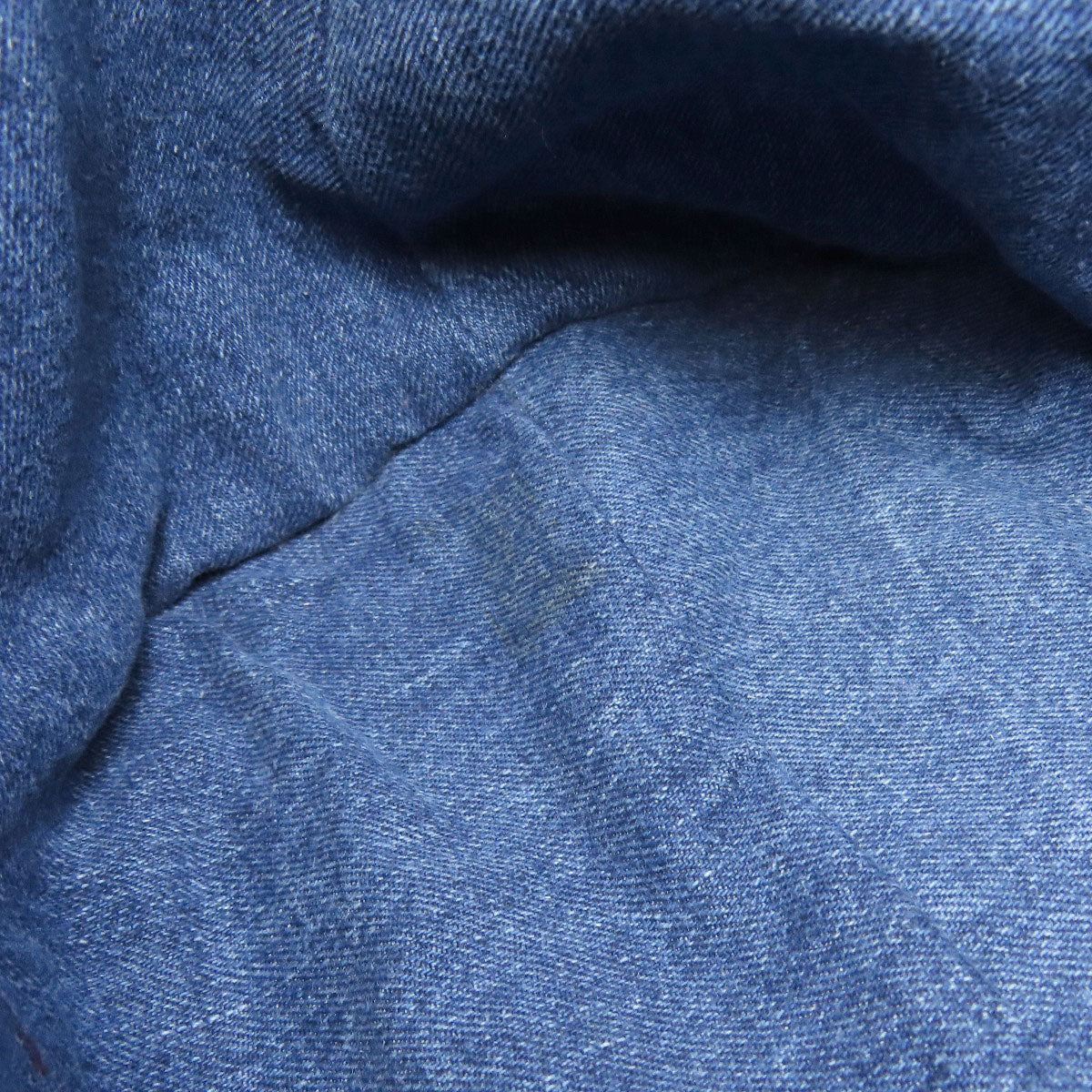 MIUMIU logo Tote Bag Denim Ladies [Used]