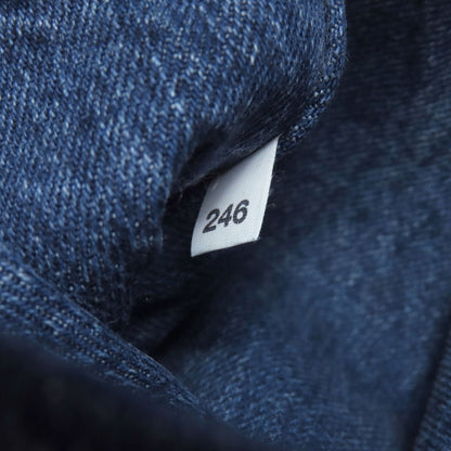 MIUMIU logo Tote Bag Denim Ladies [Used]