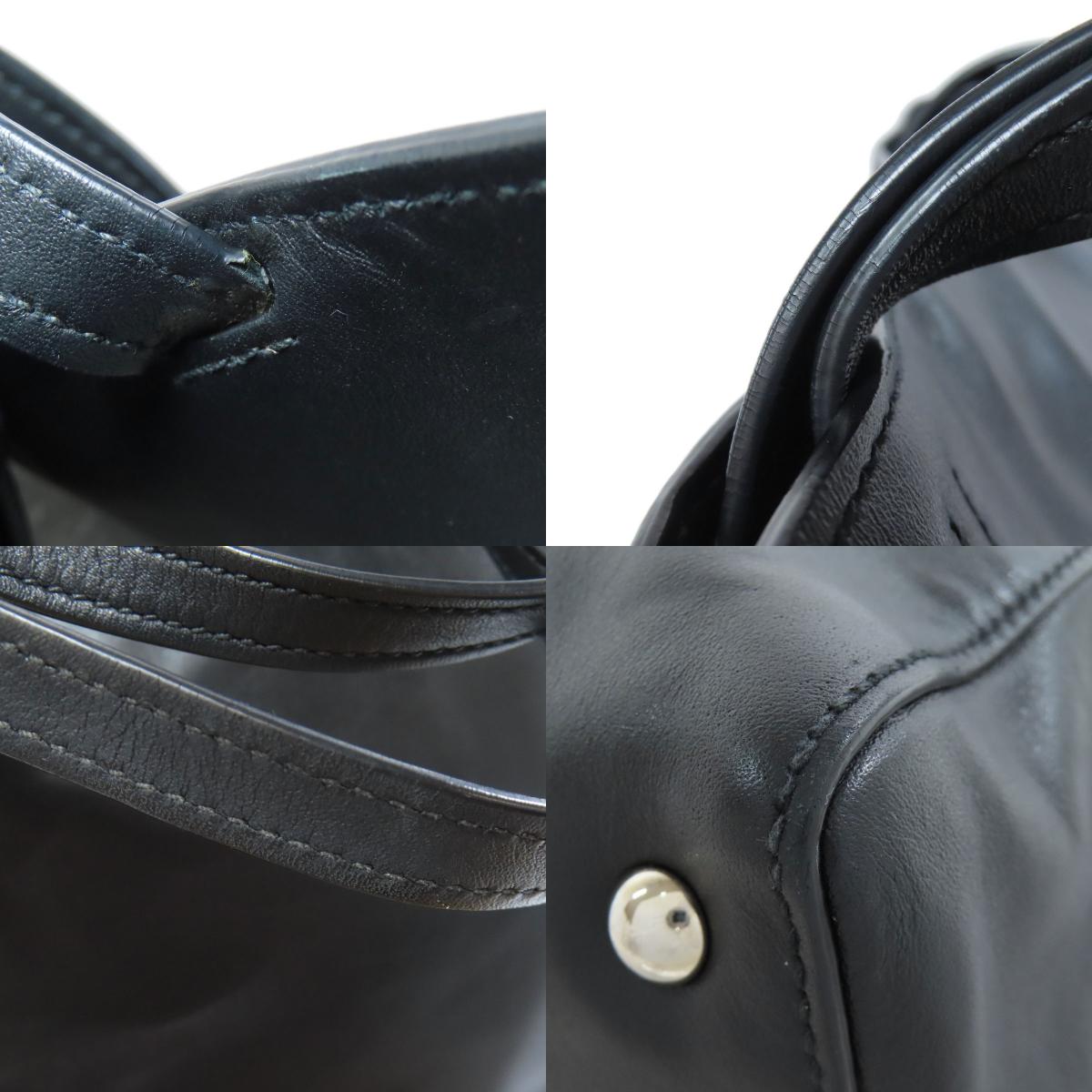 MIUMIU logo Tote Bag Calf Ladies [Used]