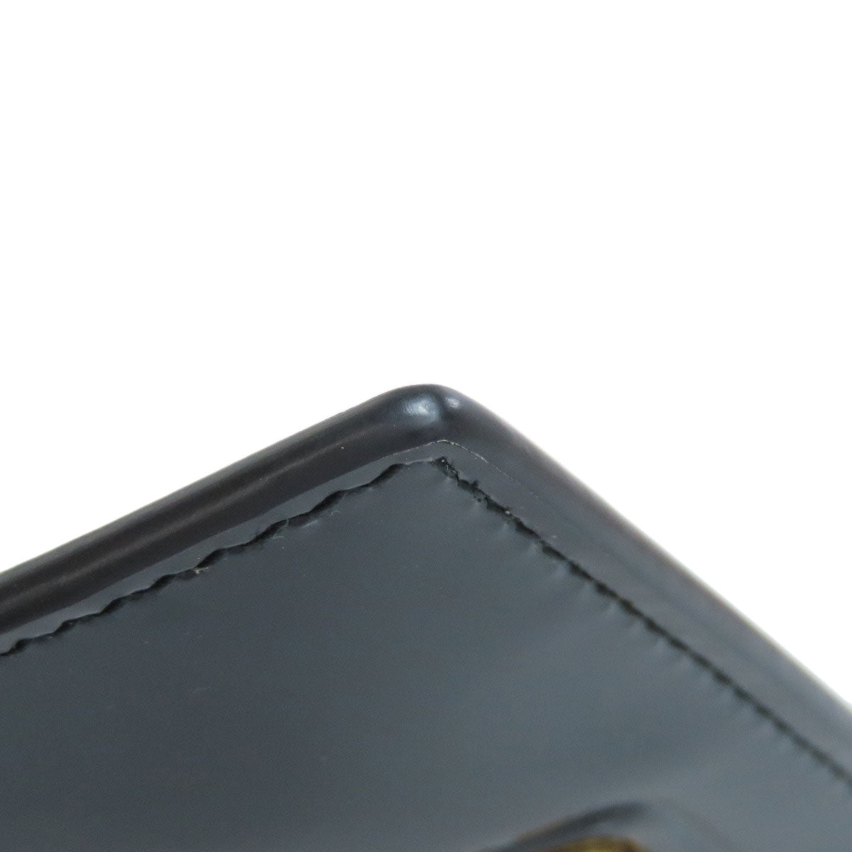 MIUMIU logo Card Case Leather Ladies [Used]