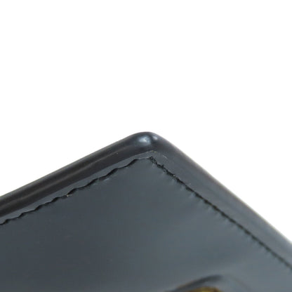 MIUMIU logo Card Case Leather Ladies [Used]