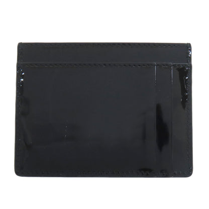 MIUMIU logo Card Case Leather Ladies [Used]