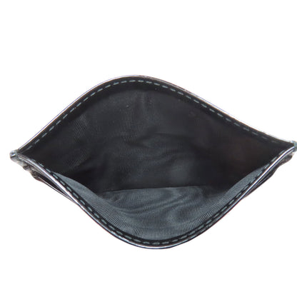 MIUMIU logo Card Case Leather Ladies [Used]