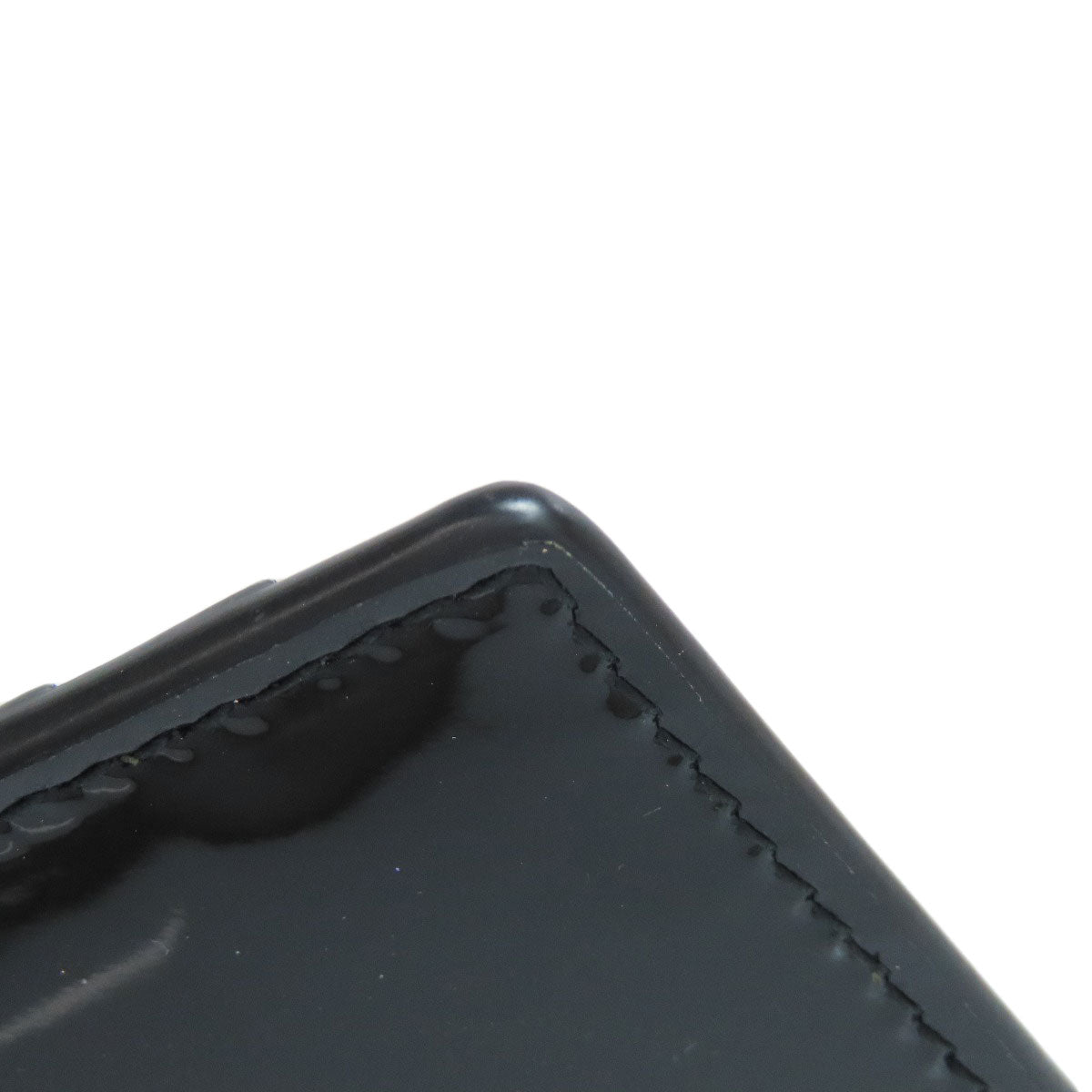 MIUMIU logo Card Case Leather Ladies [Used]