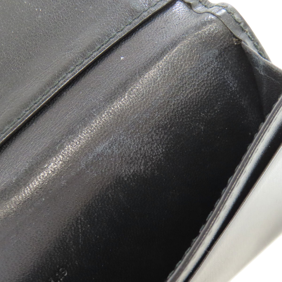 LOEWE anagram Card Case Leather Ladies [Used]