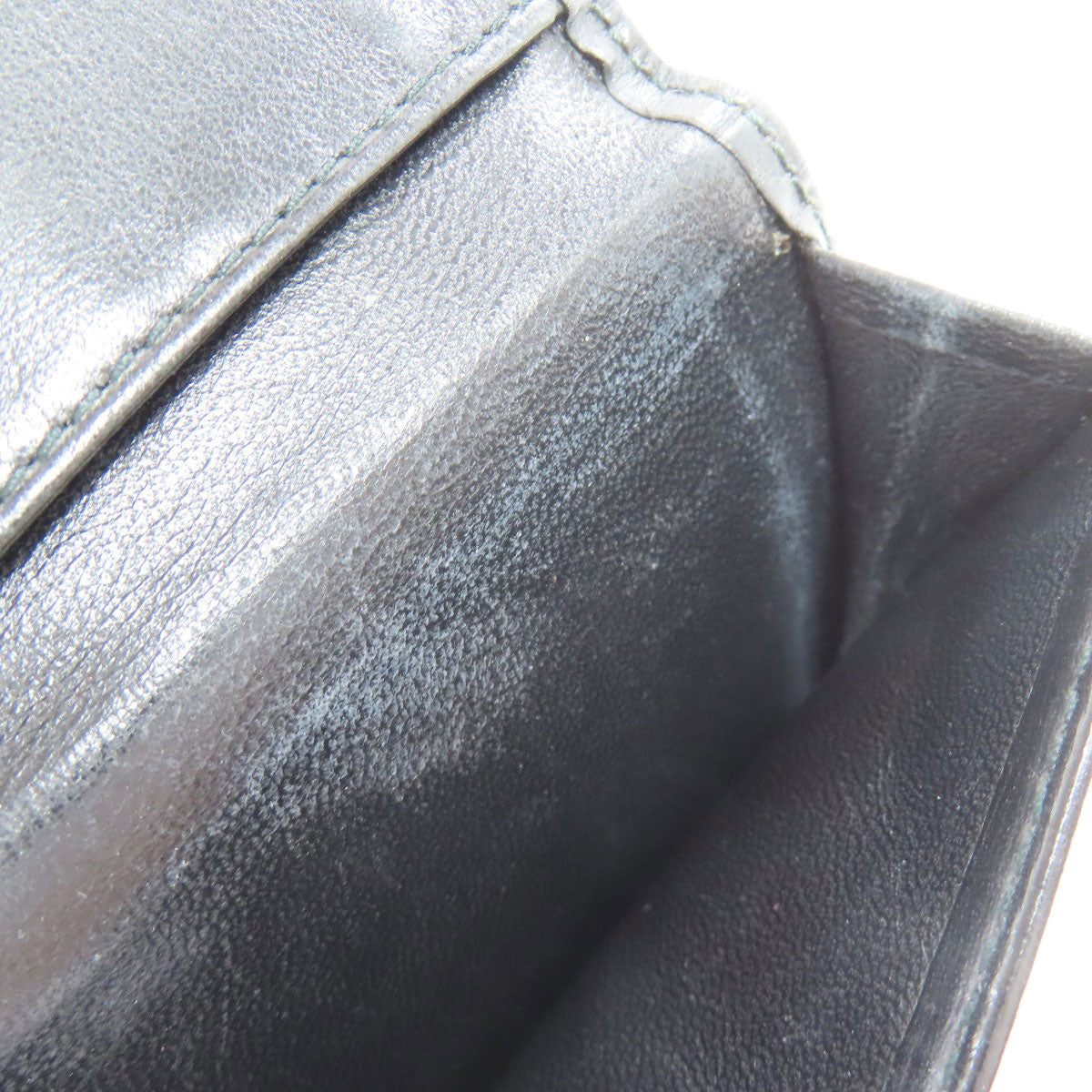 LOEWE anagram Card Case Leather Ladies [Used]