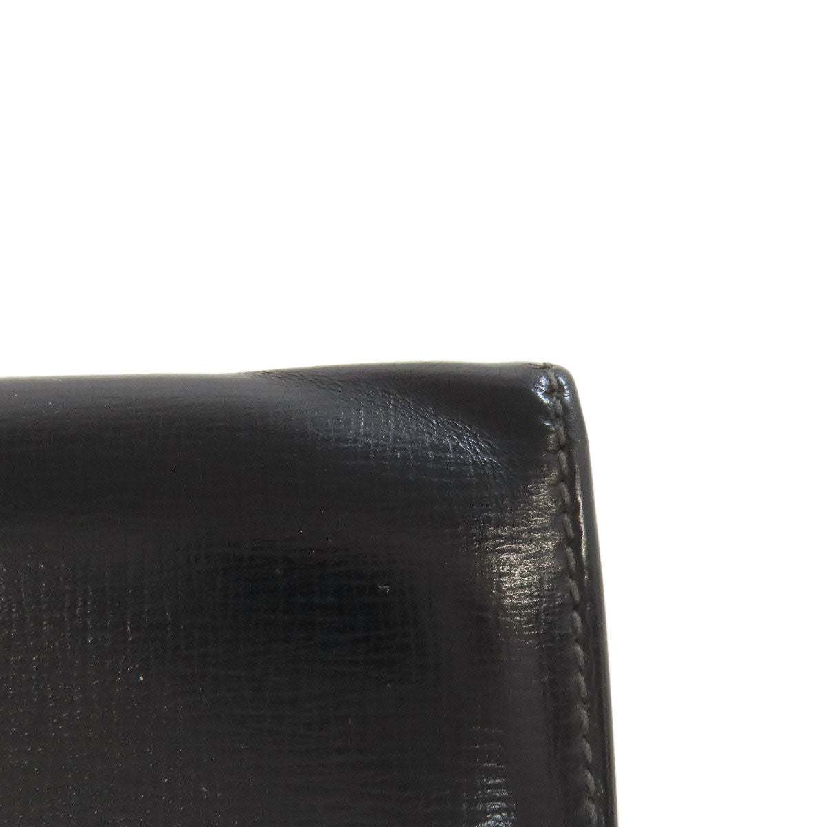 LOEWE anagram Card Case Leather Ladies [Used]