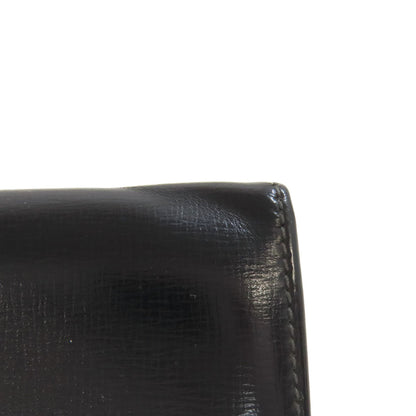 LOEWE anagram Card Case Leather Ladies [Used]