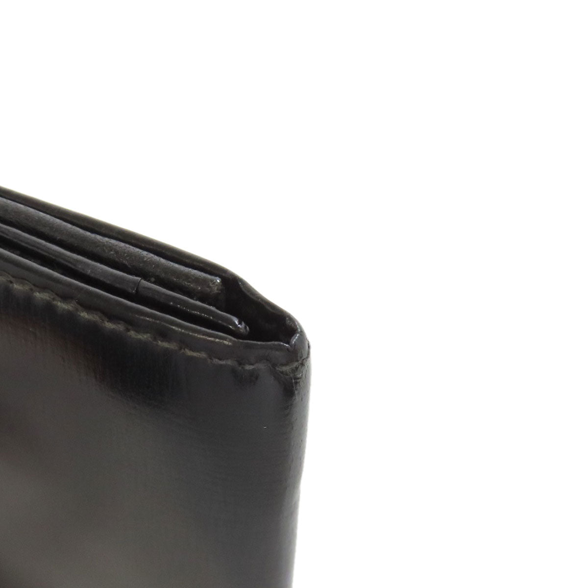 LOEWE anagram Card Case Leather Ladies [Used]