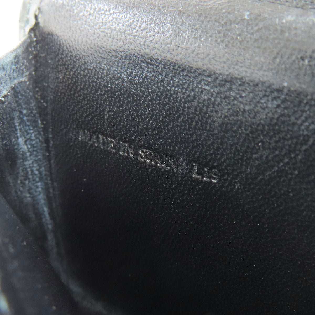 LOEWE anagram Card Case Leather Ladies [Used]