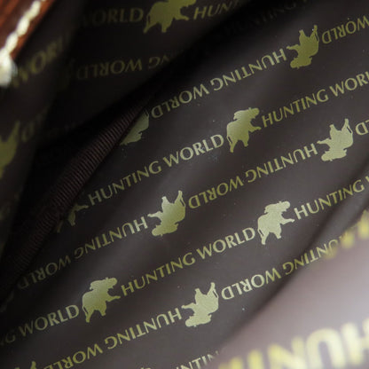 HUNTING WORLD logo Backpack Â· Daypack Canvas Ladies [Used]