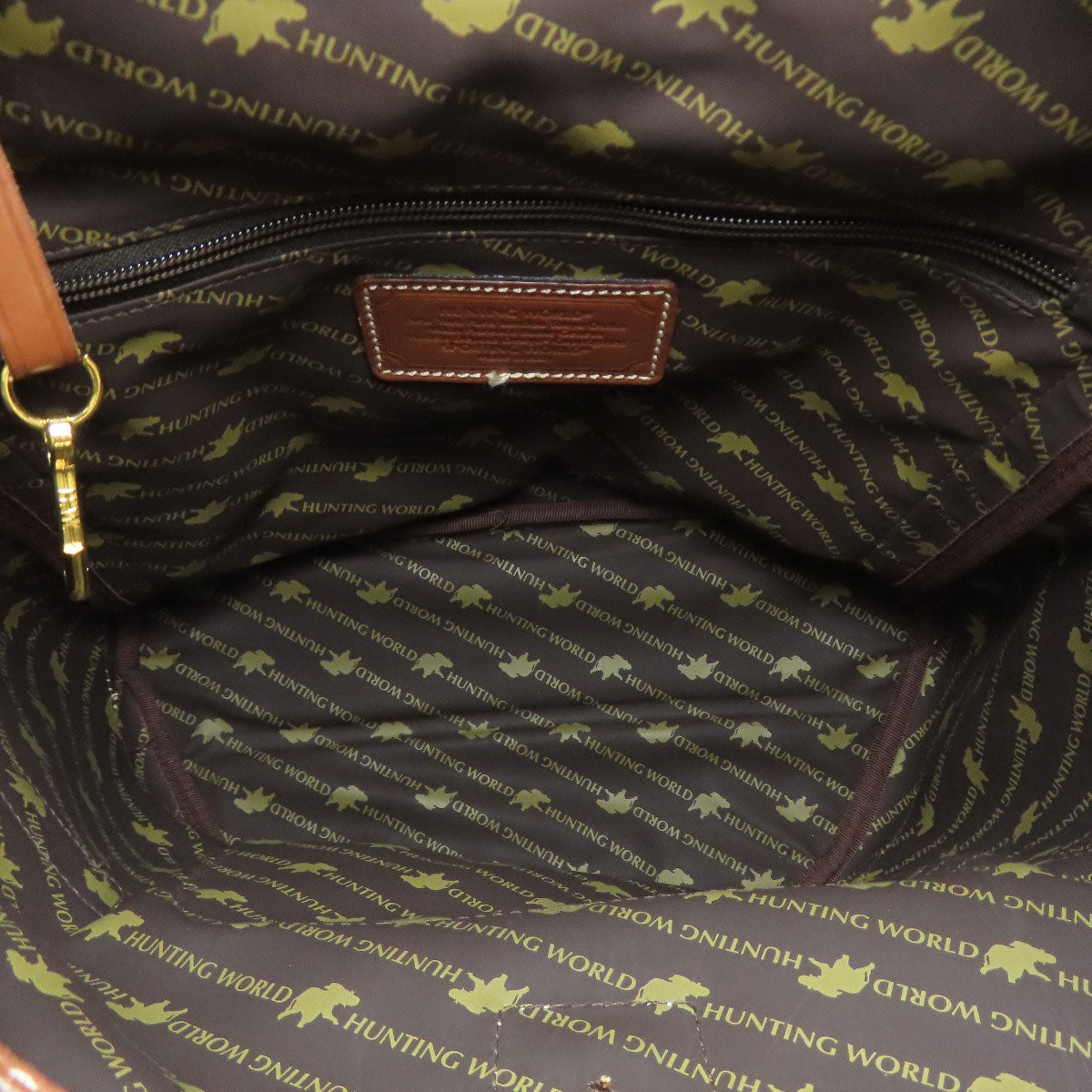 HUNTING WORLD logo Backpack Â· Daypack Canvas Ladies [Used]