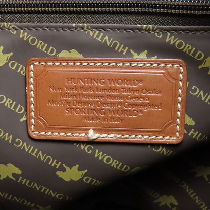 HUNTING WORLD logo Backpack Â· Daypack Canvas Ladies [Used]