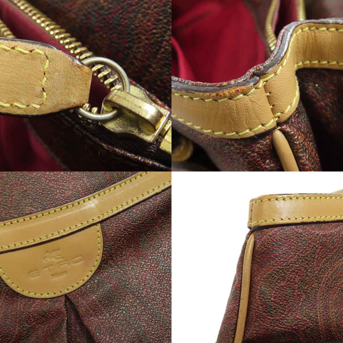 ETRO Paisley pattern Tote Bag PVC Ladies [Used]