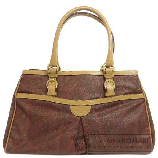 ETRO Paisley pattern Tote Bag PVC Ladies [Used]