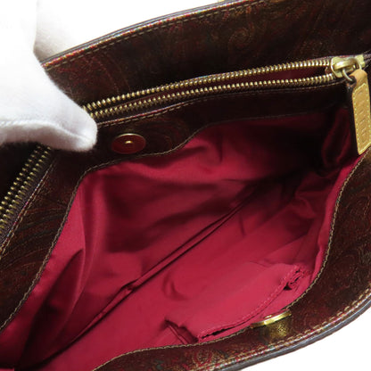 ETRO Paisley pattern Tote Bag PVC Ladies [Used]