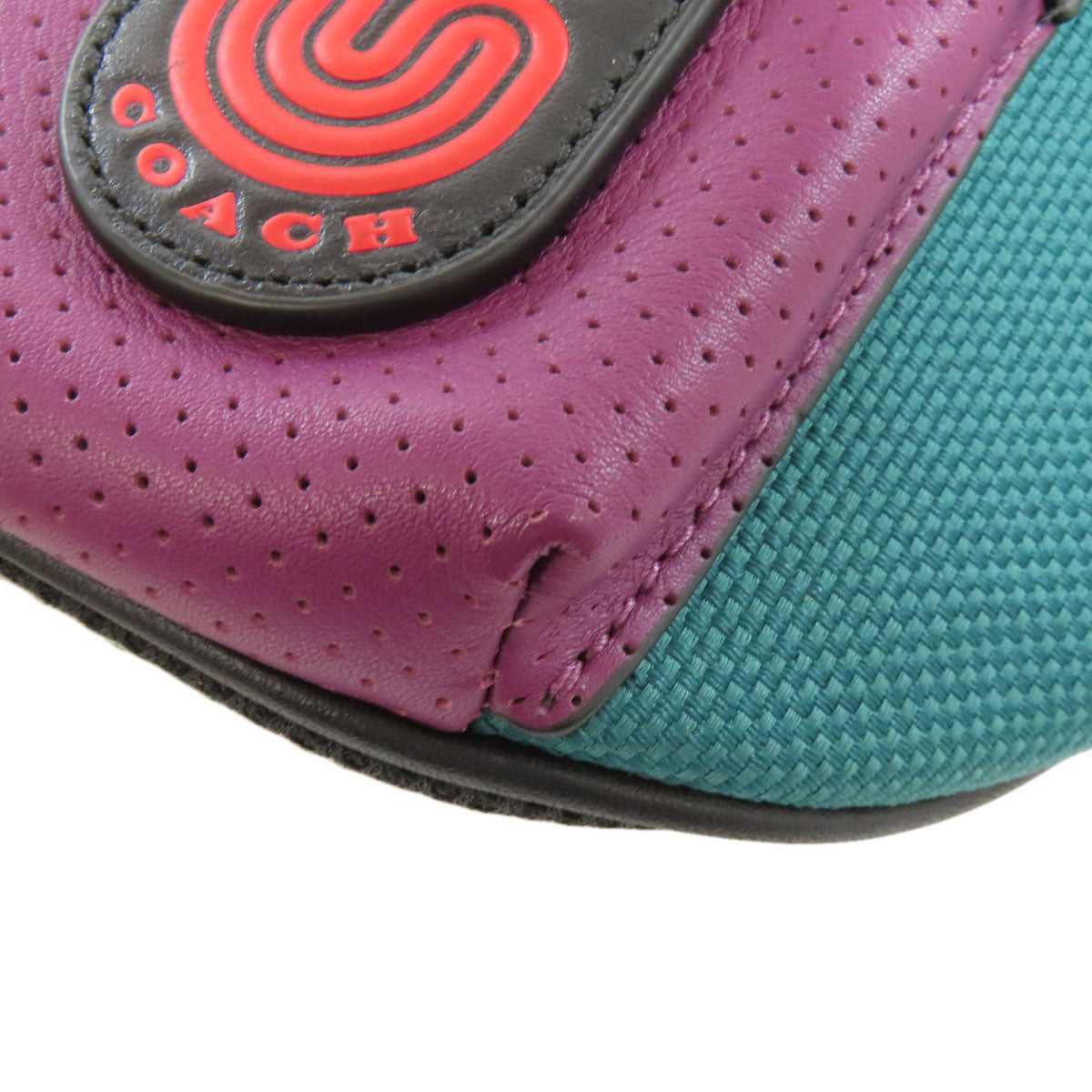 COACH 89907 logo body bag Leather Ladies [Used]