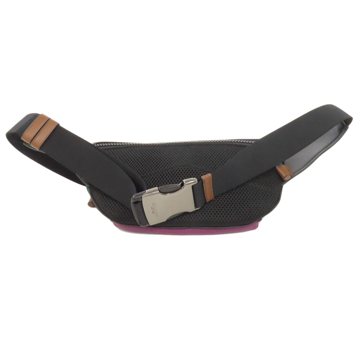 COACH 89907 logo body bag Leather Ladies [Used]