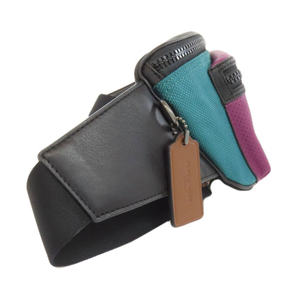 COACH 89907 logo body bag Leather Ladies [Used]