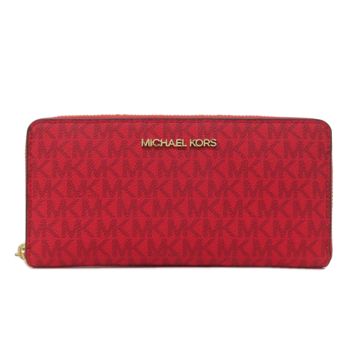 Michael Kors MK signature Long wallet (with coin pocket) PVC Ladies [Used]