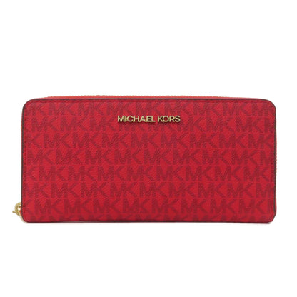 Michael Kors MK signature Long wallet (with coin pocket) PVC Ladies [Used]