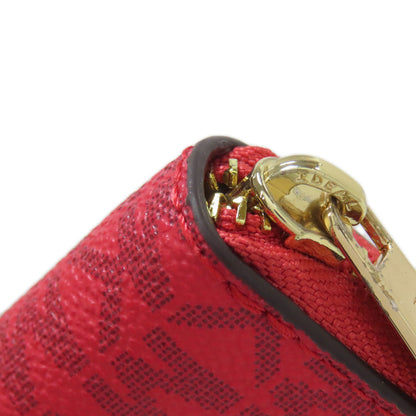 Michael Kors MK signature Long wallet (with coin pocket) PVC Ladies [Used]