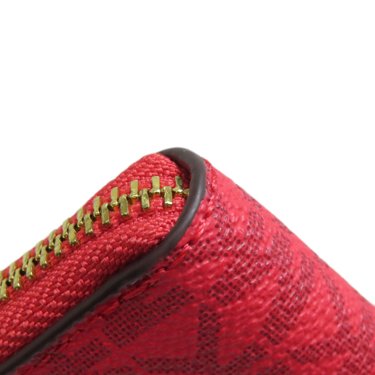 Michael Kors MK signature Long wallet (with coin pocket) PVC Ladies [Used]