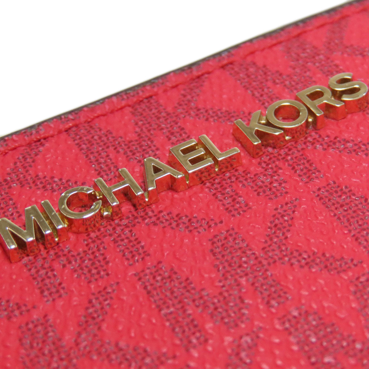 Michael Kors MK signature Long wallet (with coin pocket) PVC Ladies [Used]