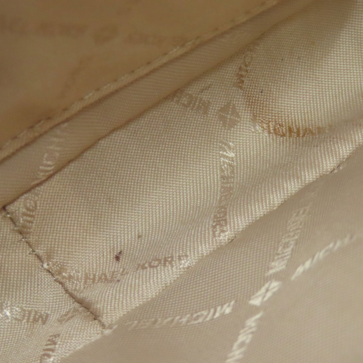 Michael Kors MK signature Shoulder Bag PVC Ladies [Used]