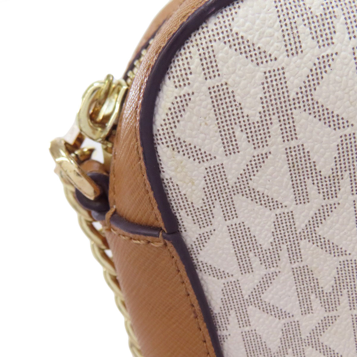 Michael Kors MK signature Shoulder Bag PVC Ladies [Used]