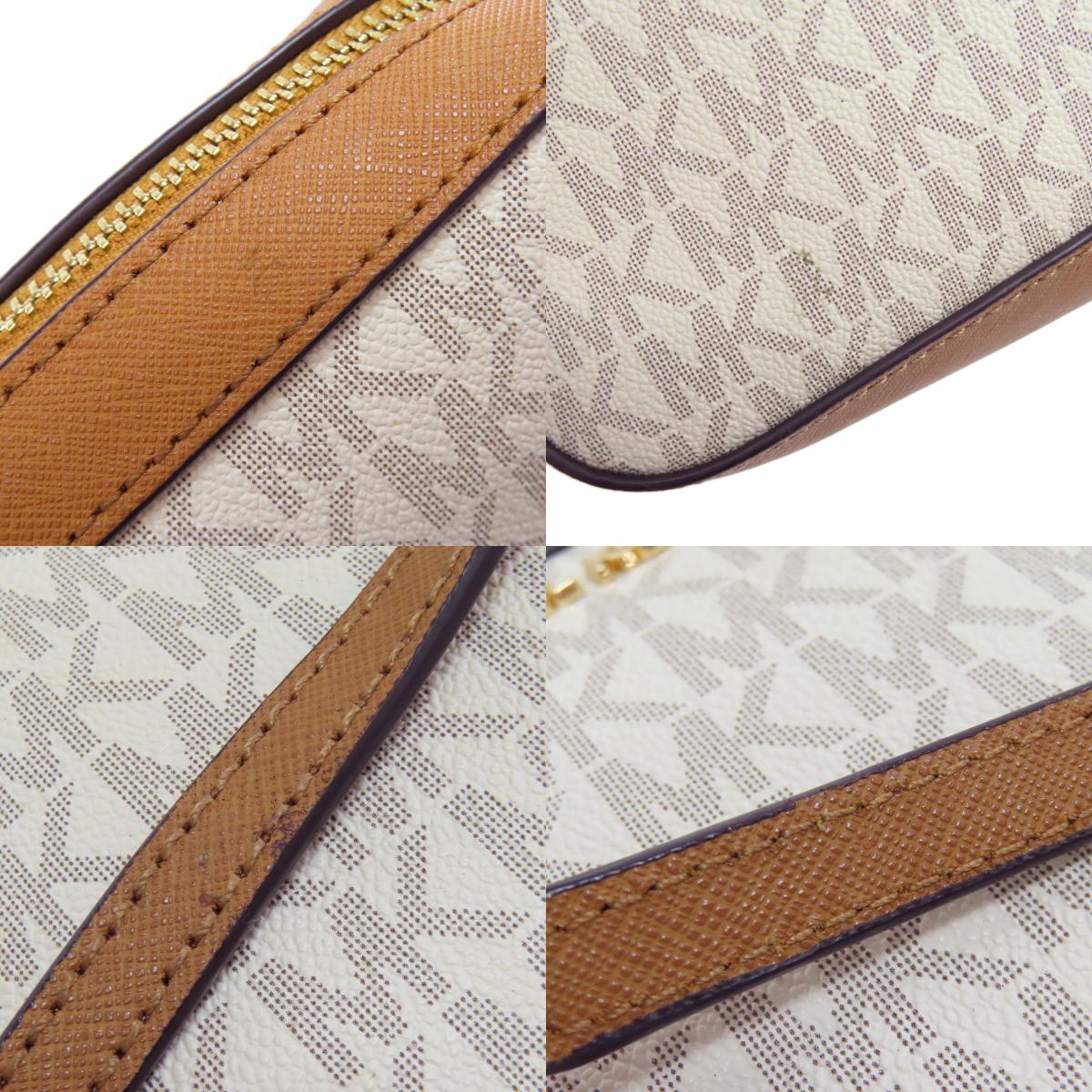 Michael Kors MK signature Shoulder Bag PVC Ladies [Used]