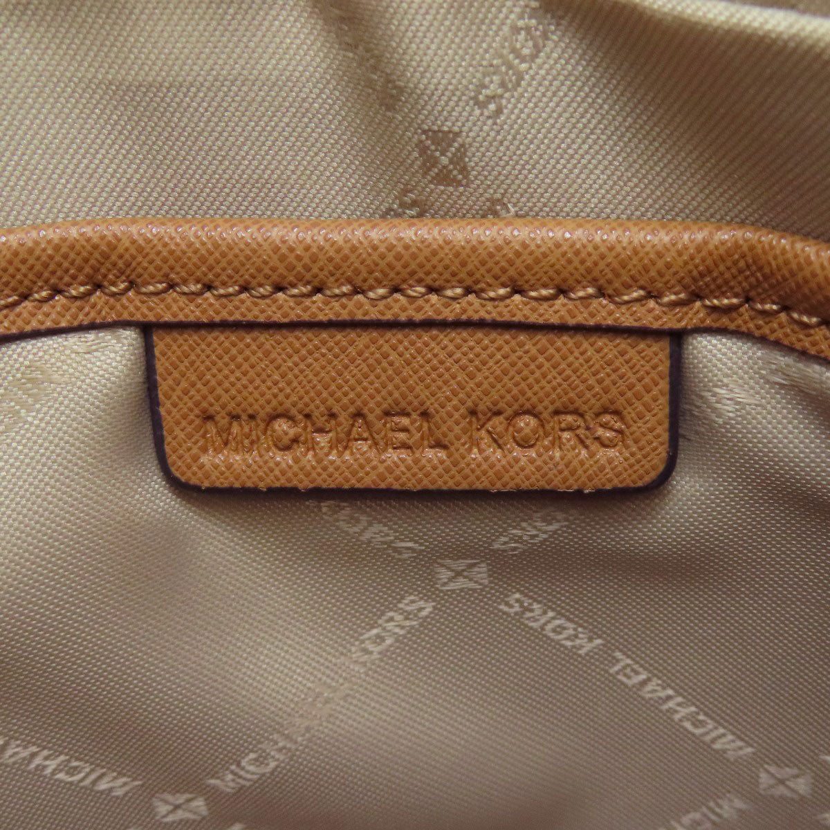 Michael Kors MK signature Shoulder Bag PVC Ladies [Used]