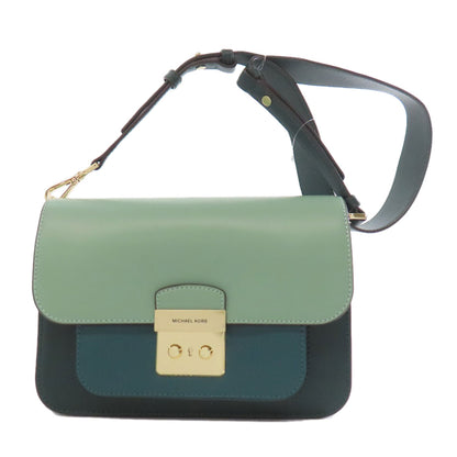 Michael Kors throne editor Shoulder Bag Leather Ladies [Used]