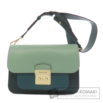 Michael Kors throne editor Shoulder Bag Leather Ladies [Used]