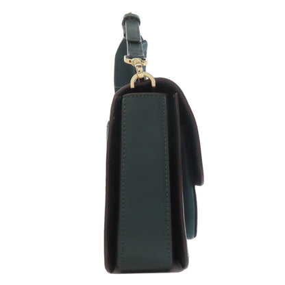 Michael Kors throne editor Shoulder Bag Leather Ladies [Used]