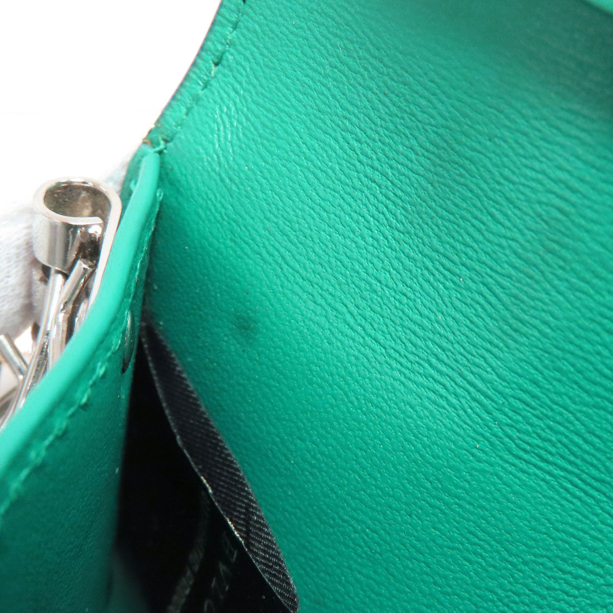 BVLGARI logo key holder Leather Ladies [Used]