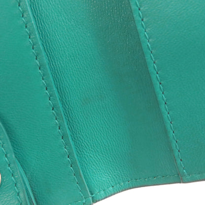 BVLGARI logo key holder Leather Ladies [Used]