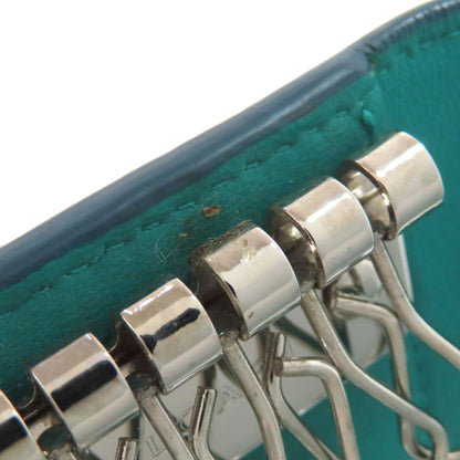 BVLGARI logo key holder Leather Ladies [Used]