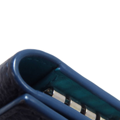 BVLGARI logo key holder Leather Ladies [Used]