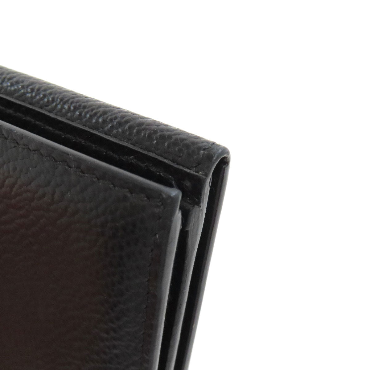 PRADA logo Card Case Leather Ladies [Used]