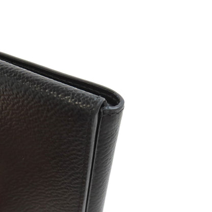 PRADA logo Card Case Leather Ladies [Used]