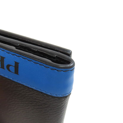 PRADA logo Card Case Leather Ladies [Used]