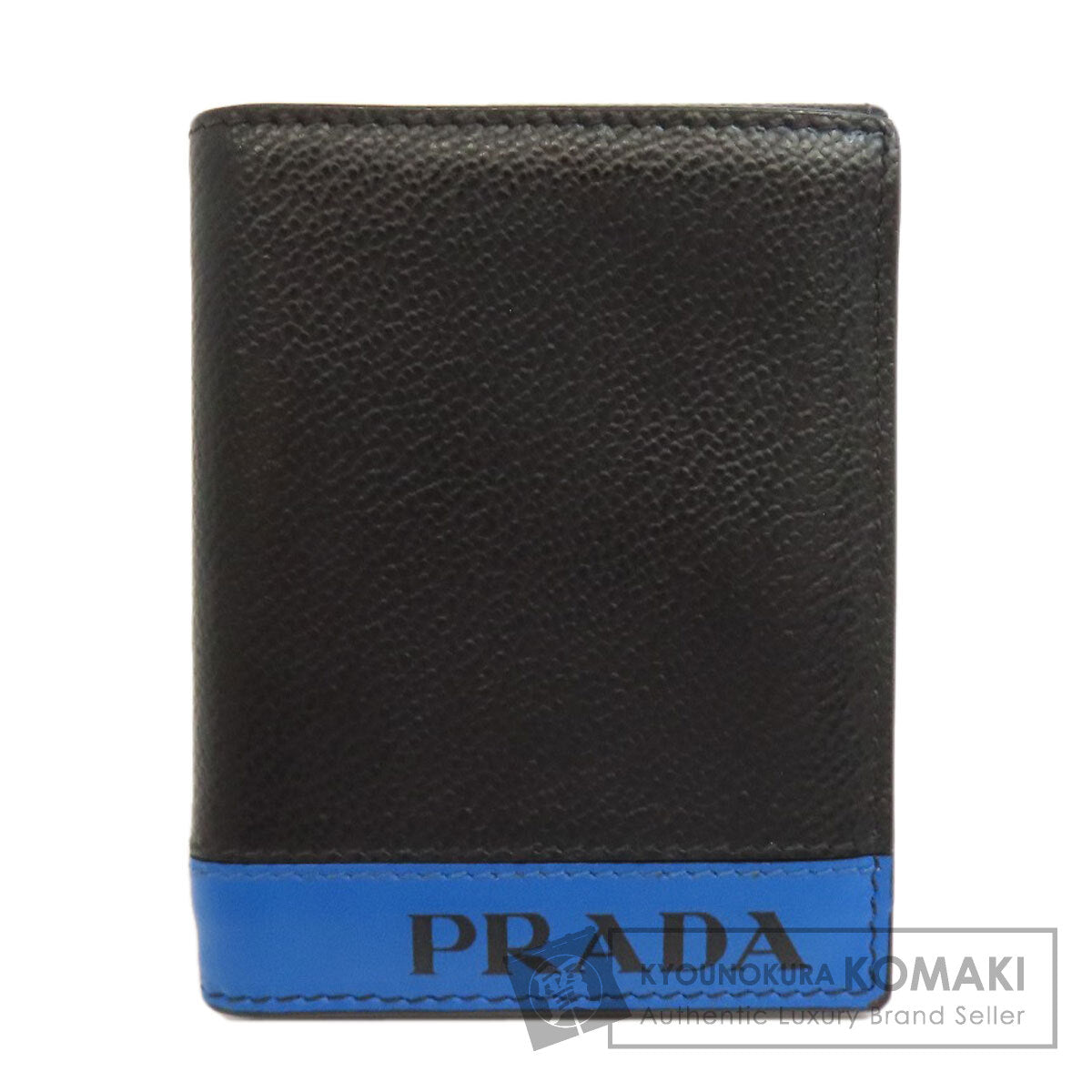 PRADA logo Card Case Leather Ladies [Used]