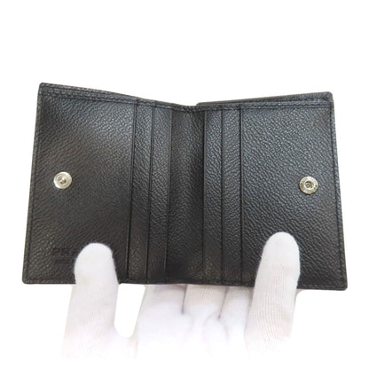 PRADA logo Card Case Leather Ladies [Used]