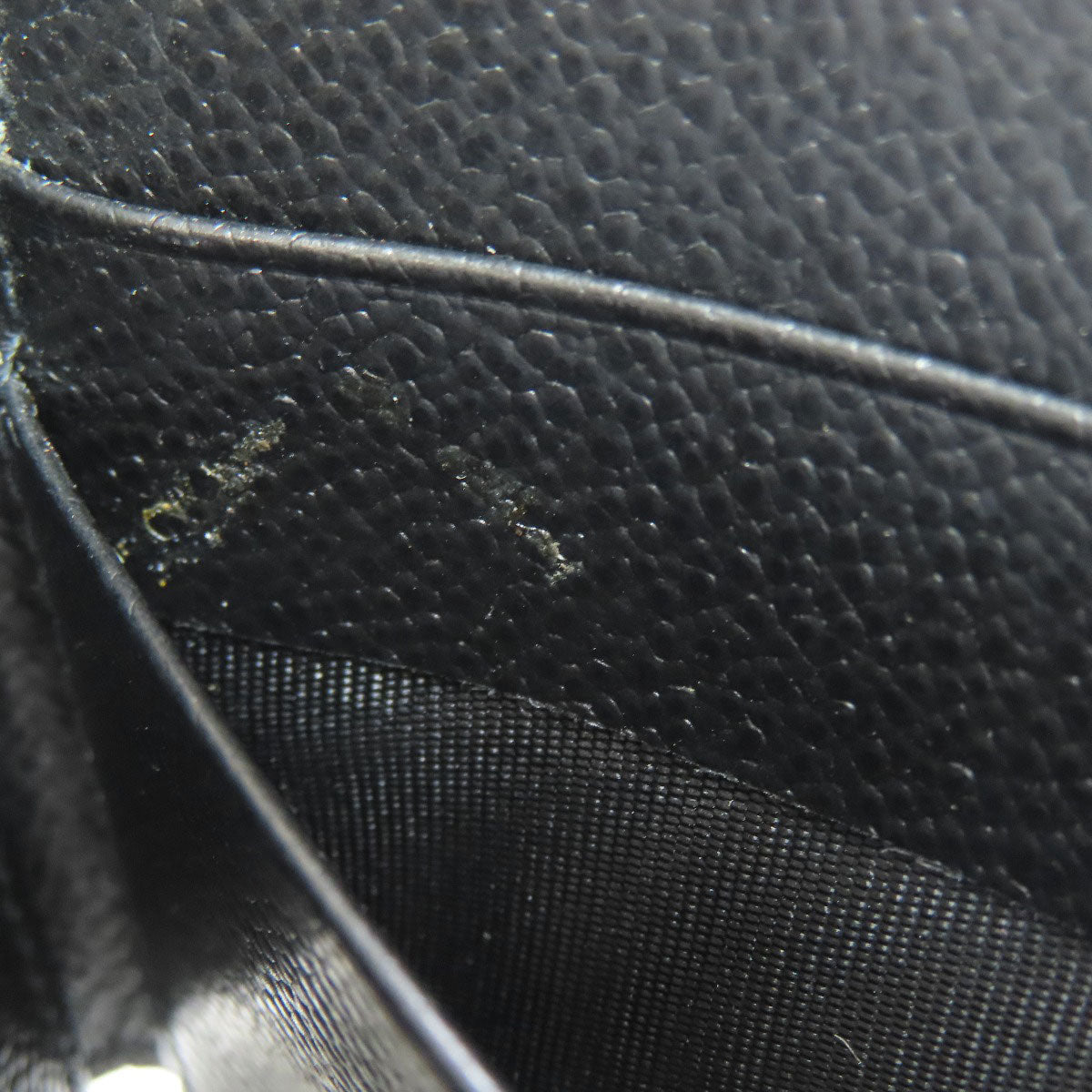 PRADA logo Card Case Leather Ladies [Used]