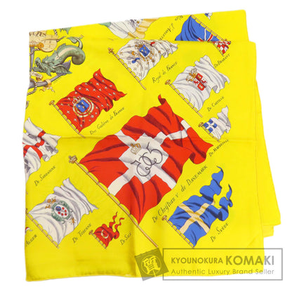 HERMES Carre90 Ship Flag Scarf Silk Ladies [Used]