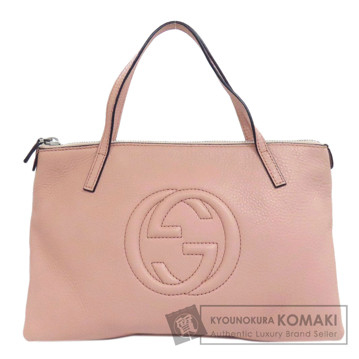 GUCCI 340618 Children's Soho Handbag Leather Ladies [Used]