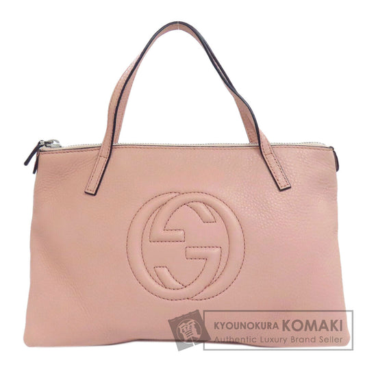 GUCCI 340618 Children's Soho Handbag Leather Ladies [Used]